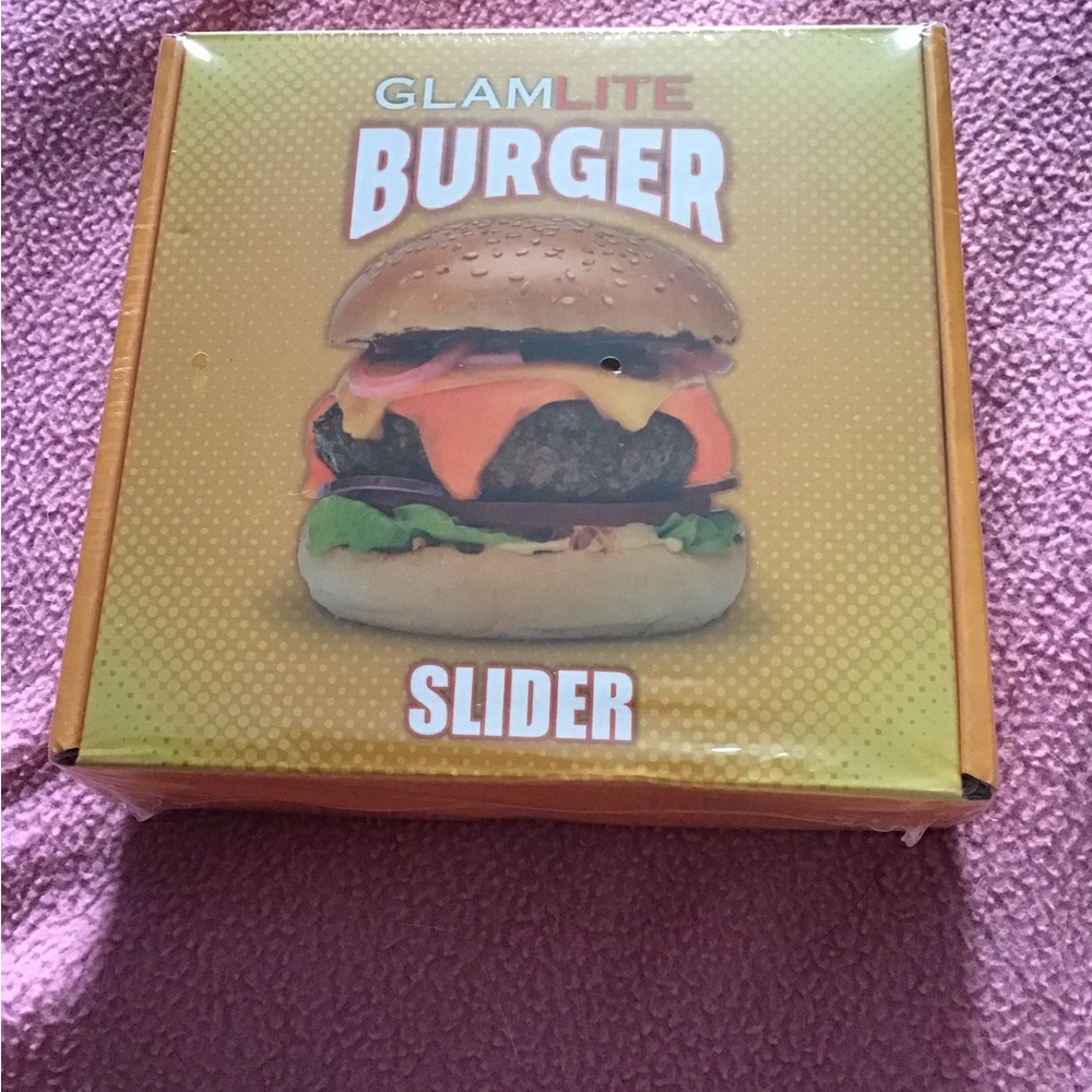 Glamlite Burger Slider eyeshadow Palette New In Box